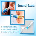 Smart Swab, TO Rotating Ear Cleaner Silicone Tips Simply Twist To Grab And Extract Earwax. 