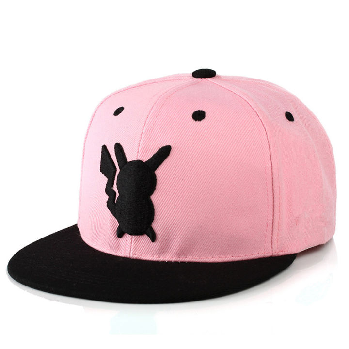 Anime%20Pikachus%20Cosplay%20Hat%20Unisex%20Adjustable%20Casual%20Baseball%20Hat%20Outdoor%20Sun%20Protection%20Hat%20Flat%20Brim%20Hat%20-%20Image%205