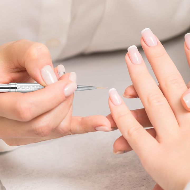 1/2/3Pcs%20Double%20Ended%20Nail%20Art%20Brush%20Set%20Oval%20Gel%20Liner%20Poly%20Gel%20with%20Steel%20Pusher%20Rhinestone%20Handle%20French%20Manicure%20UV%20Gel%20-%20Image%207