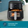 Philips Air Fryer 6.2 Litre |NA231/00| With Cooking Window and Touch Panel |Uses Upto 90℅ Less Fat 1700Watts| Rapid Air Technology. 