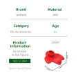 Wange 438Pcs/lot 32607 3 Leafs Plant Leaf 1x1 Round Building Block Moc Color Accessories Compatible with Brick DIY Children Toys. 