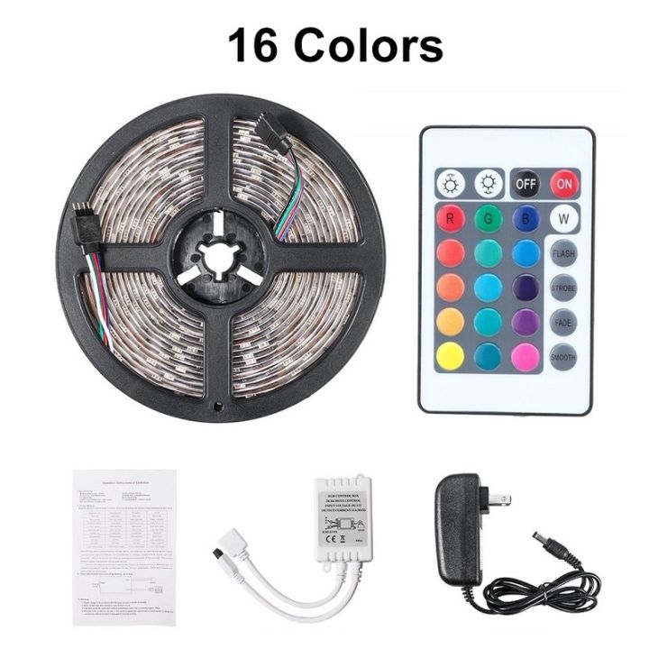 5M%20300%20LED%20IP65%20Waterproof%20Strip%20Light%20String%2012V%202835%20RGB%20IR%20Controller%20Adaptor%20-%20Image%207