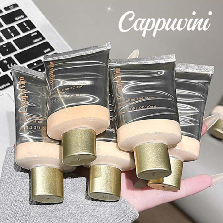 CAPPUVINI%20Moisturizing%20and%20Clearing%20Foundation%20Liquid-Moisturizing,Fine%20and%20Smooth,%20Nourishes%20Skin,Provides%20Natural%20Concealment%20-%20Image%204