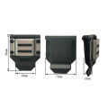 Utility Belt Drill Carrier, Clip-on Drill Holder, Functional Drill Holster, Tape Measure Compartment, Belt Drill Holder.