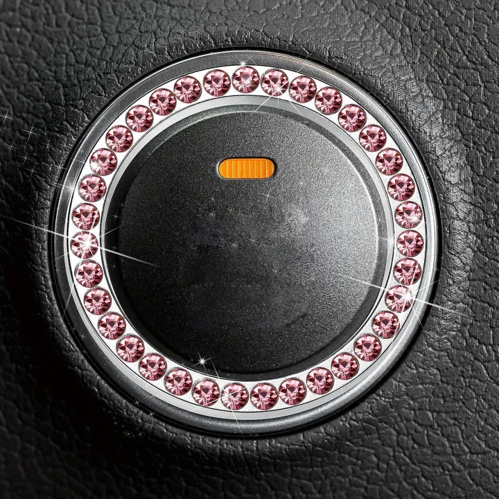 Car%20Engine%20Start%20Stop%20Decoration%20Ring,%20Bling%20Car%20Interior%20Accessories%20for%20Women,%20Push%20to%20Start%20Button%20Cover/Sticker,%20Key%20Ignitio%20-%20Image%207