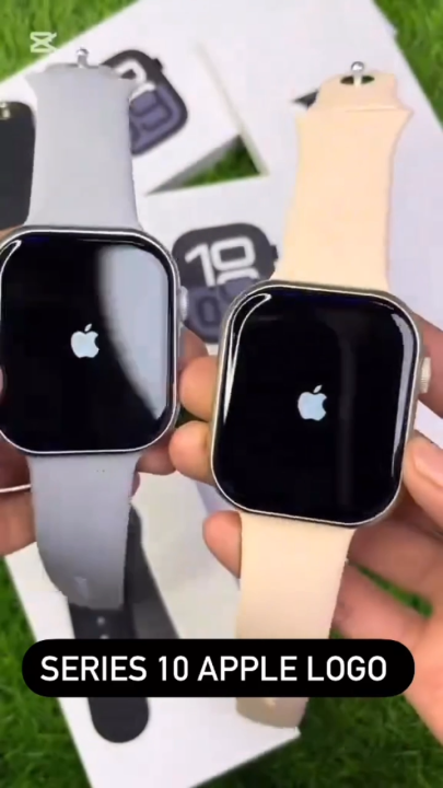 Series 10 Smart Watch with AMOLED Display  | Bluetooth Calling, Fitness & Health Tracker, Heart Rate & Sleep Monitor, Sports Modes, IP67 Waterproof, Long Battery | Compatible with Android & iOS | Best Smart Watch for Boys & Men