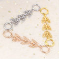 1PC Butterfly Purse Extender Chain Bag Chain Strap Handbag Shoulder Strap Chain DIY Metal Chain Extender. 