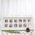 My First Year Baby Photos Frame for 1 to 12 Months for Newborn. 