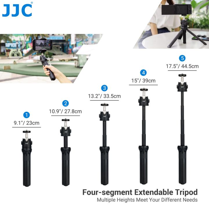 JJC%20Extendable%20Phone%20Tripod%20Mini%20Vlogging%20Tripod%20With%20Phone%20Clip%20for%20%20Osmo%20%20%20ZV-1%20II%20ZV1%20ZV-1F%20ZV-E10%20RX100%20VII%20-%20Image%207