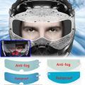 1/4pcs Motorcycle Helmet Anti-Rain & Anti-Fog Film - Durable Nano Coating Clear Sticker for Motorbike Accessories.