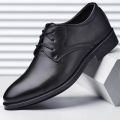 Men's Shoes Black Leather Formal Shoes for Men Oxfords Male Wedding Party Office Business Shoe Man zapatos de hombre Plus Size. 