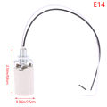 E14/E27 Ceramic Screw Lamp Holder LED Light Heat Resistant Adapter Home Use Round Socket For Bulb Base With Cable. 