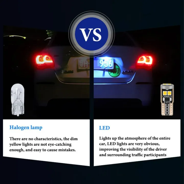 10PCS%20T10%20W5W%203030%206smd%20Super%20Bright%20LED%20Car%20Parking%20Lights%20WY5W%20Auto%20Wedge%20Turn%20Side%20Bulbs%20Canbus%20No%20Error%20-%20Image%204