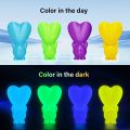 TPU Glow in The Dark 3D Printer Filament, TPU 95A, Blue, Green, Yellow, Purple 250g/250 * 4 Pack, 1.75mm 3D Printer Filament..