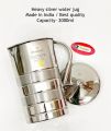 Heavy Silver Water Jug - Made in India, 2000ml Capacity, Best Quality. 