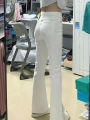 Autumn Spring Slim Skinny Jeans Women Denim Pants Vintage White Tight Trousers Fashion Female Elastic Jeans Casual Flare Pants. 