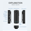 Bluetooth 5.3 Audio Transmitter Receiver 2 in 1 Car Wireless Handsfree Adapter 3.5mm Audio Adapter For Car Kit Music Audio Aux. 