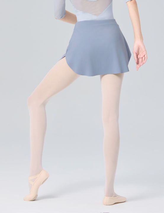 Women%20Side%20Split%20Dance%20Skirts%20Adult%20Versatile%20A-line%20Skirts%20Yoga%20Fitness%20Tennis%20Wear%20Widen%20Elastic%20Waistband%20Ballerinas%20Dress%20-%20Image%204