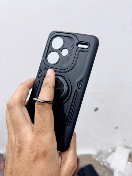 Xiaomi%20Redmi%20Note%2013%20pro%20plus%20Matte%20finish%20Airbag%20protection%20premium%20back%20cover%20-%20Image%204