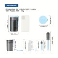 Final Travel Bottle Cleaning Kit - Scalable Silicone Brush with Nipple Cleaner, Built in Drying Rack, Straw Brush, Soap Dispense. 