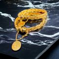 Ladies Fashionable Artificial Gold Bangles-Fancy Bangles-Size:Adjustable. 