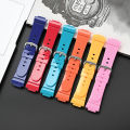 Strap for Casio BABY-G BGA-130/131/160 BGD-140/560 BGD-5000/5020 Replacement Watch Band Women TPU Resin Wristband Bracelet 14mm. 
