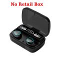 M10 TWS Wireless Headphones Wireless Earphones Charging Box Fone Bluetooth Headphones Stereo Waterproof Headset With Microphone. 