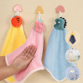 Towel hanging hand towel car check table towel absorbent table cloth hanging towel. 