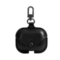 Leather Protective Airpod Pro Case Cover Shockproof with Loss Prevention Clip for Apple AirPods Pro Wireless Charging Case. 