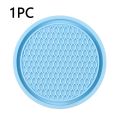 1/2 pcs/set black car auto cup holder anti slip insert coasters pads interior accessories universal fits perfectly for most cups.