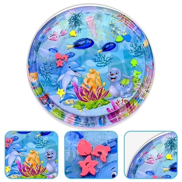 ROOXIN%20Baby%20Water%20Play%20Mat%20Inflatable%20Cushion%20PVC%20Infant%20Toddler%20Water%20Pad%20For%20Kids%20Outdoor%20Summer%20Playing%20Water%20Mat%20Water%20-%20Image%204