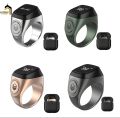 Iqibla Zikr Smart Ring Counter
Tasbih For Muslim Tasbeeh Zikr Ring 5 Prayer
Time Digital Counter Vibration Reminder
Waterproof. 
