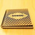 Laser Cut Wooden Notebook Cover With Lotus Flower. 