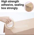 Packing Tape Transparent Clear Best Self adhesive 100 Yards 46.5mm( approx 2 inches). 