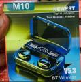 M10 EARBUDS - WIRELESS EARBUDS - BLUETOOTH 5.3 - NOISE REDUCTION. 