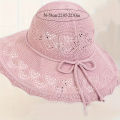 Korean Version New Straw Hat Summer Sun Hat Sun Protection Wave Sun Hat Beach Cool Hat Women's Hat.