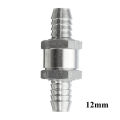 4mm 6mm 8mm 10mm 12mm 14mm Aluminum Alloy One Way Fuel Non Return Check Valve  For Petrol And Diesel Oil. 