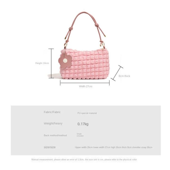 Trendy%20Pleated%20Bubbles%20Shoulder%20Bags%20Handbag%20Daily%20Commuting%20Bag%20Underarm%20Bag%20Plaid%20Quilted%20Solid%20Totes%20Bag%20Messenger%20Bag%20-%20Image%206