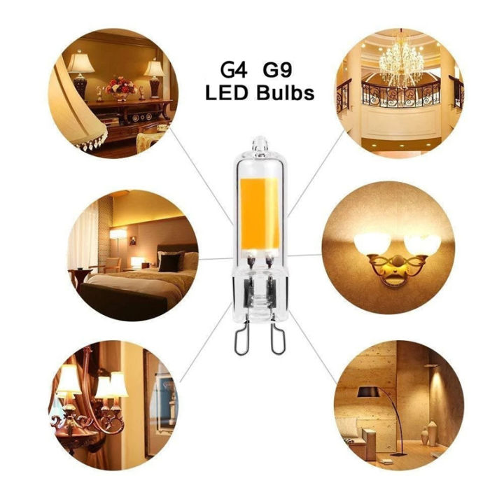 10pcs%20Super%20Bright%20G9%20LED%20Light%20Bulb%203W%20220V%20Glass%20Lamp%20Constant%20Power%20Light%20LED%20Lighting%20240V%20COB%20Bulbs%20-%20Image%203