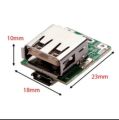 Power bank circuit mini 5V/ 1Amp single port module 10,000 mAh battery supported. 