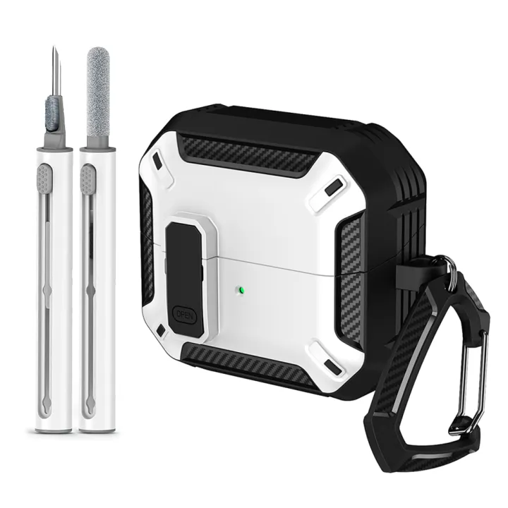 New%20Security%20Lock%20Earphone%20Cover%20For%20%20%20Buds%203/Buds3%20Pro%20Buzz%203%20Pro%20Protective%20Case%20With%20Keychain%20Cleaning%20Kit%20Funda%20-%20Image%207