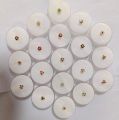 Nose Pin Big Size 6mm To 6.5mm High Quality Gold-Plated for Girl & Woman. 