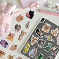 50PCS Creative Network Popular Cat Meme Collection Hand Account DIY Graffiti Stickers Water Cup Skateboard Stickers Toys. 