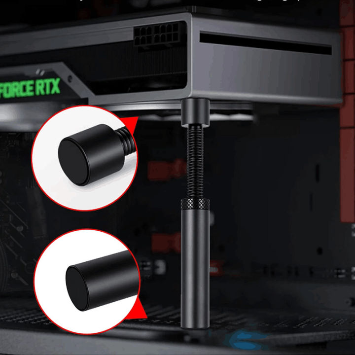 Computer%20Case%20Graphics%20Card%20Holder%20Aluminum%20Magnetic%203070%20Video%20Card%20RTX4090%20GPU%20Support%2027-120mm%20Scalable%20Bracket%20-%20Image%203