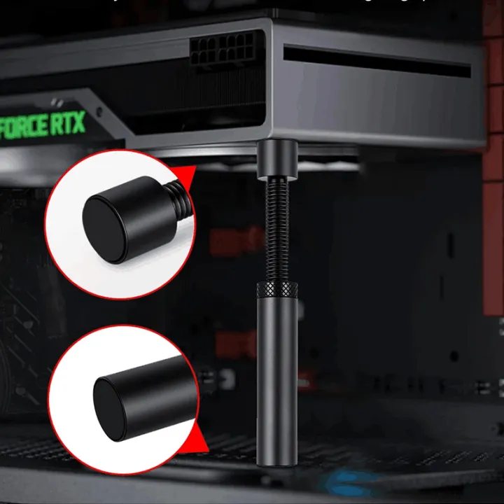 Computer%20Case%20Graphics%20Card%20Holder%20Aluminum%20Magnetic%203070%20Video%20Card%20RTX4090%20GPU%20Support%2027-120mm%20Scalable%20Bracket%20-%20Image%203
