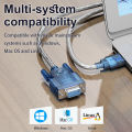 USB to RS232 Cable DB9 COM Port Serial PDA 9 Pin DB9 Converter Adapter For Computer PLC.