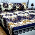 ……
       
🔅*3pc Cristal Bedsheets*🔅

➡️Details

🌿Fabric Cristal Cotton 
🌿1 Flat-Sheet Size 90*95(238*248cm)
🌿2 Pillow Cover's Size 19*29(50*75cm)
🌿Totally Stiched 
🌿Lightly Pipping Pillows 
🌿Ready To B. 