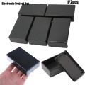 Hot Sale 9 Sizes ABS Plastic Electronic Project Box High Quality Black Instrument Case Enclosure Boxes Waterproof Cover Project.