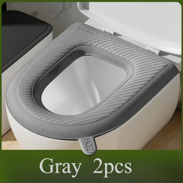 2pcs%20High%20Foam%20Waterproof%20Toilet%20Seat%20Wash-Free%20Washable%20Toilet%20Seat%20Cover%20Toilet%20Seat%20in%20Winter%20Lovely%20Wind%20-%20Image%205