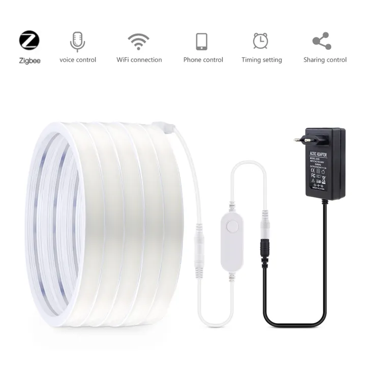 Tuya%20Zigbee%2024V%20Neon%20LED%20Strip%201m-10m%20Waterproof%20Dimmable%20Smart%20Lamp%20HomeDecor%20APP%20Voice%20Control%20for%20Alexa%20Home%20Assistant%20%20-%20Image%202